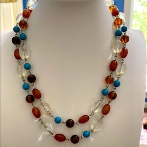 5 for $15 Multicolor Lucite Beaded Necklace